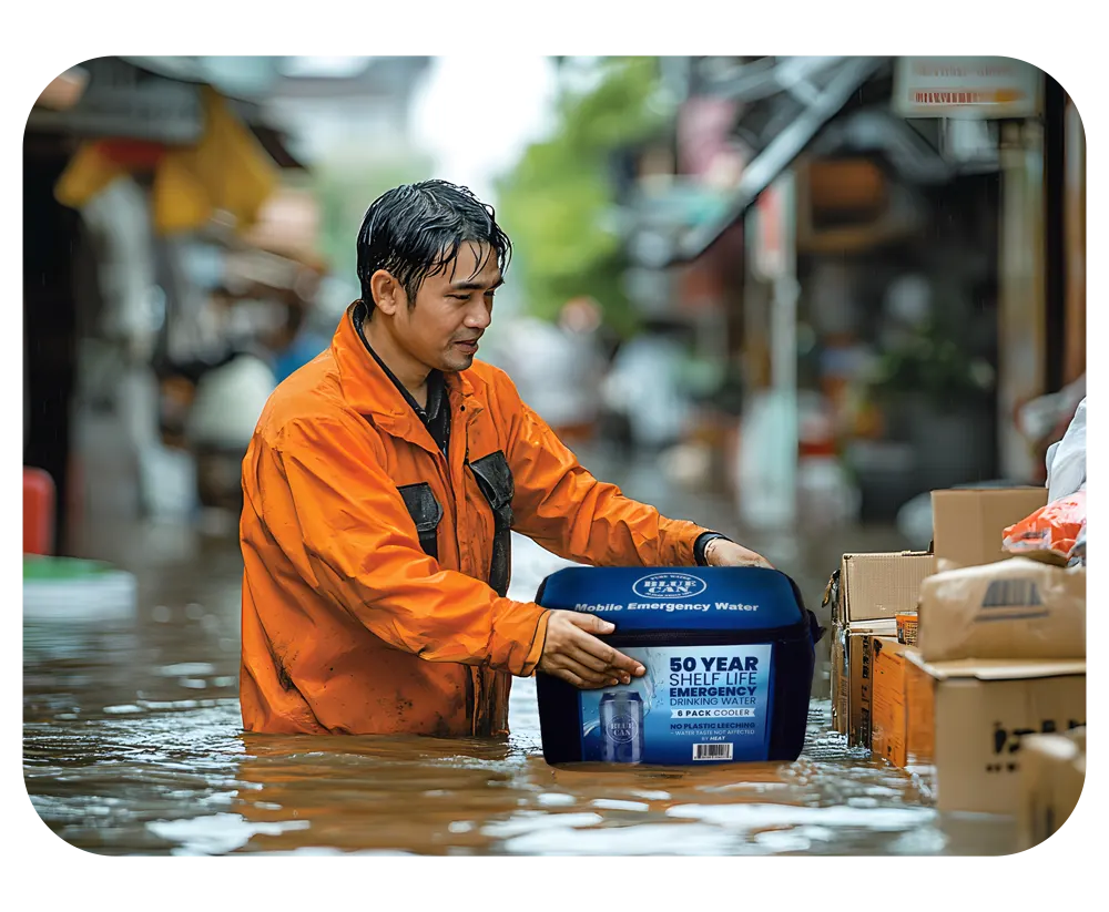 The Smartest Choice for Emergency Preparedness: Why Blue Can Water is a Lifesaver